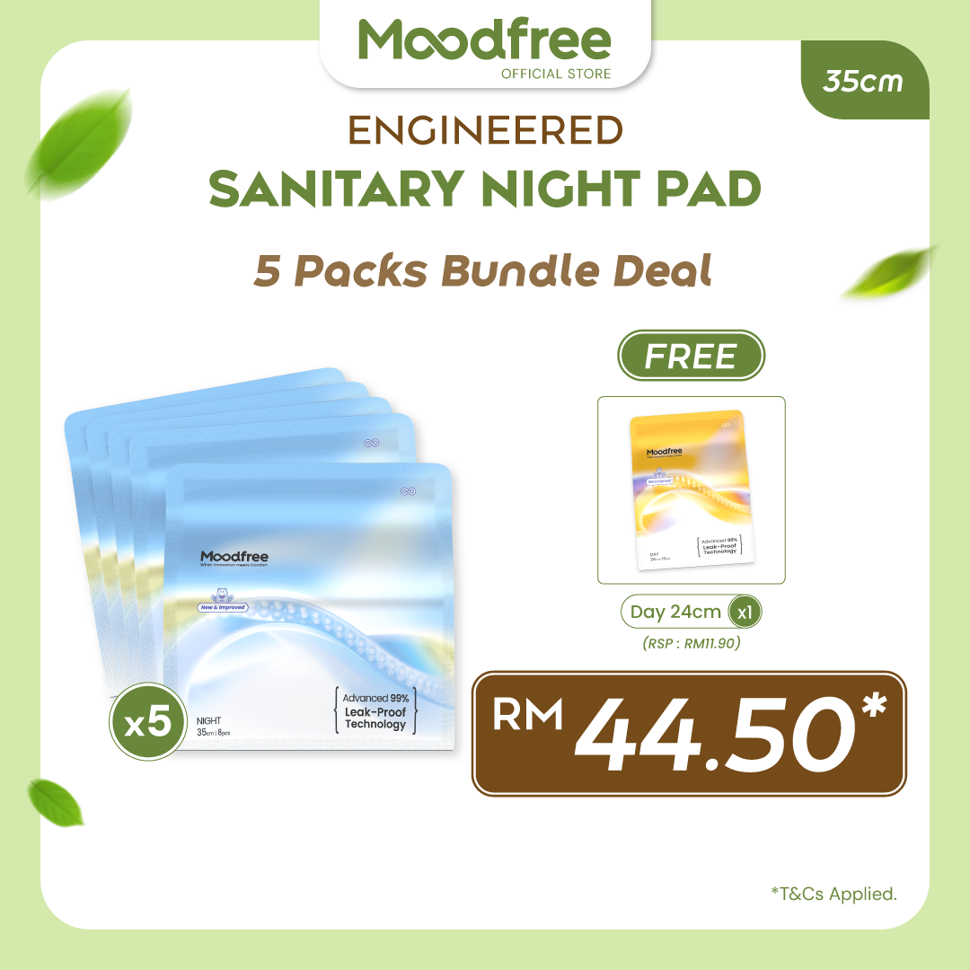Moodfree Engineered Night Use Sanitary Pad