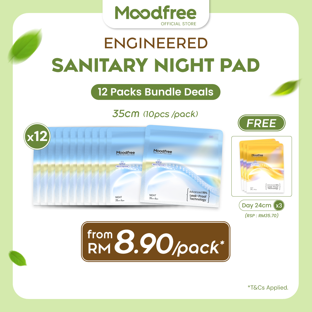 Moodfree Engineered Night Use Sanitary Pad