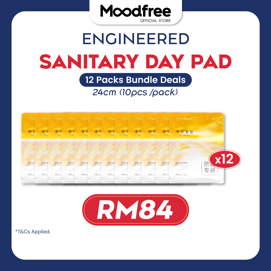 Moodfree Engineered Day Use Sanitary Pad (10 pcs/pack)