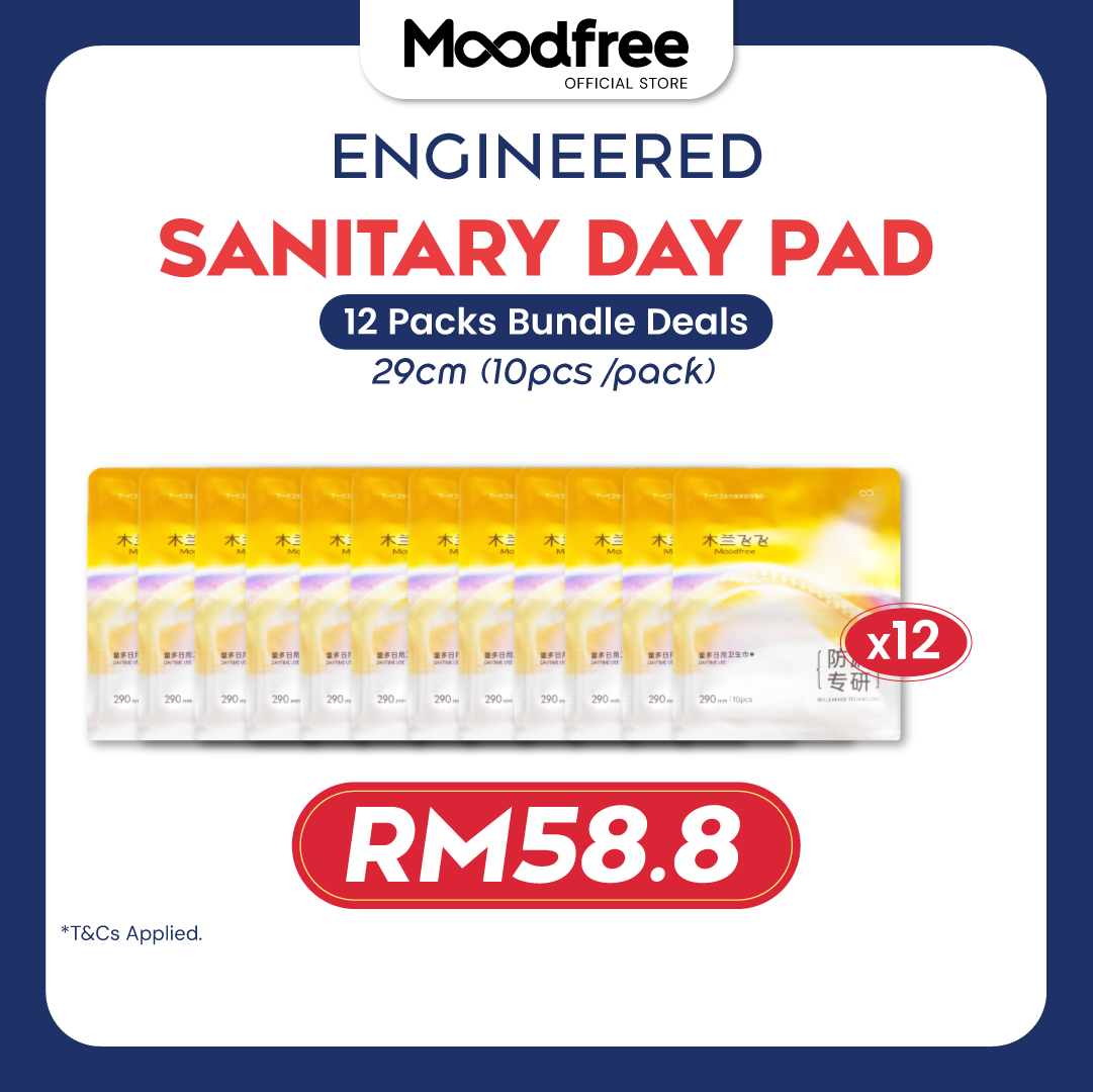 Moodfree Engineered Day Use Sanitary Pad (10 pcs/pack)