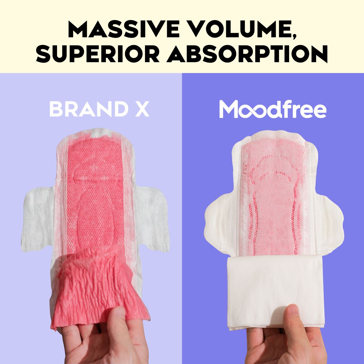Moodfree Engineered Day Use Sanitary Pad (10 pcs/pack)