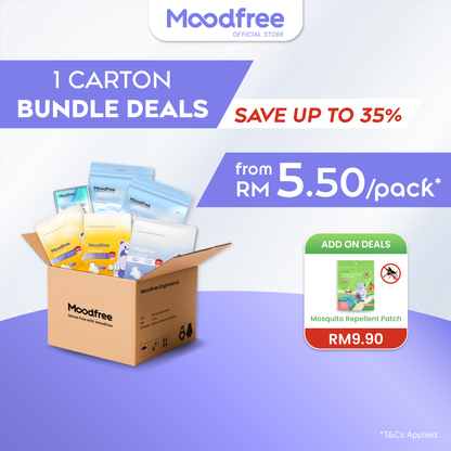 [1 Carton Bundle Deals] Moodfree Sanitary Pads