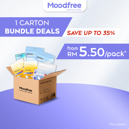 [1 Carton Bundle Deals] Moodfree Sanitary Pads