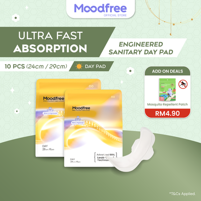 Moodfree Day Use Sanitary Pad 24cm / 29cm