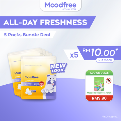 Moodfree Day Use Sanitary Pad 24cm / 29cm