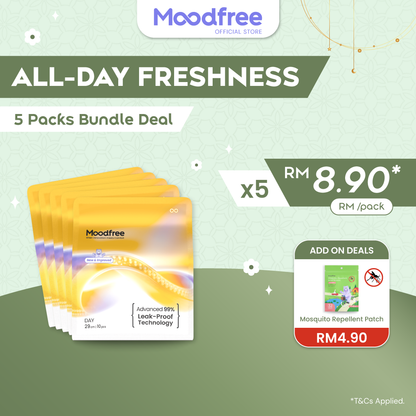 Moodfree Day Use Sanitary Pad 24cm / 29cm