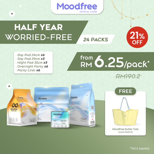 Half Year Worried-Free (Free Limited Edition Butter Tote Bag worth RM59.9)
