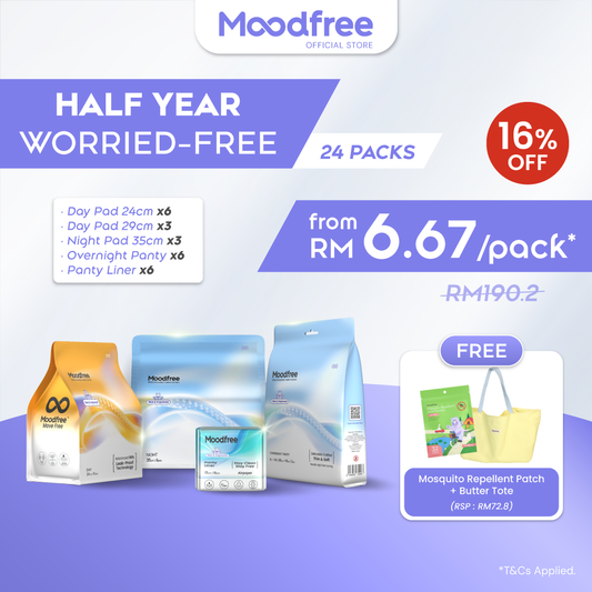 Half Year Worried-Free (Free Limited Edition Butter Tote Bag worth RM59.9)