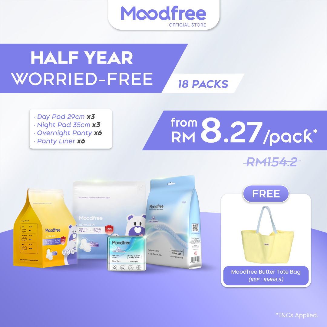 Half Year Worried-Free (Free Limited Edition Butter Tote Bag worth RM59.9)