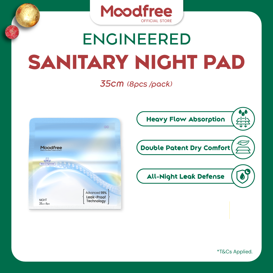 Moodfree Engineered Night Use Sanitary Pad