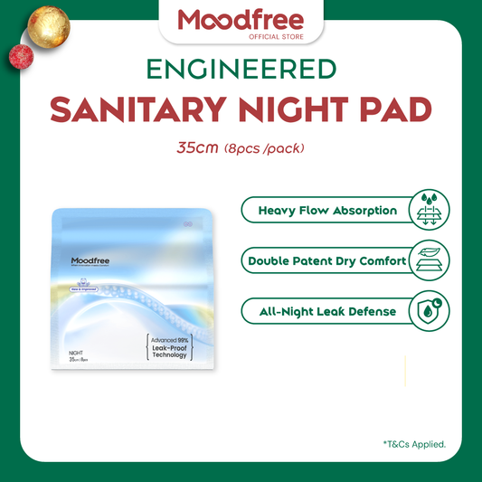 Moodfree Engineered Night Use Sanitary Pad