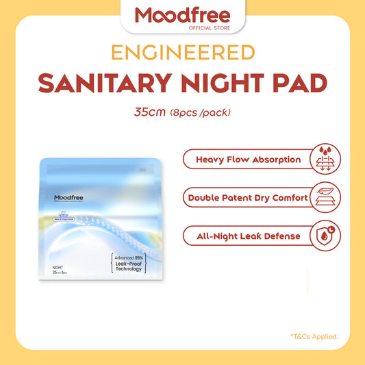 Moodfree Engineered Night Use Sanitary Pad
