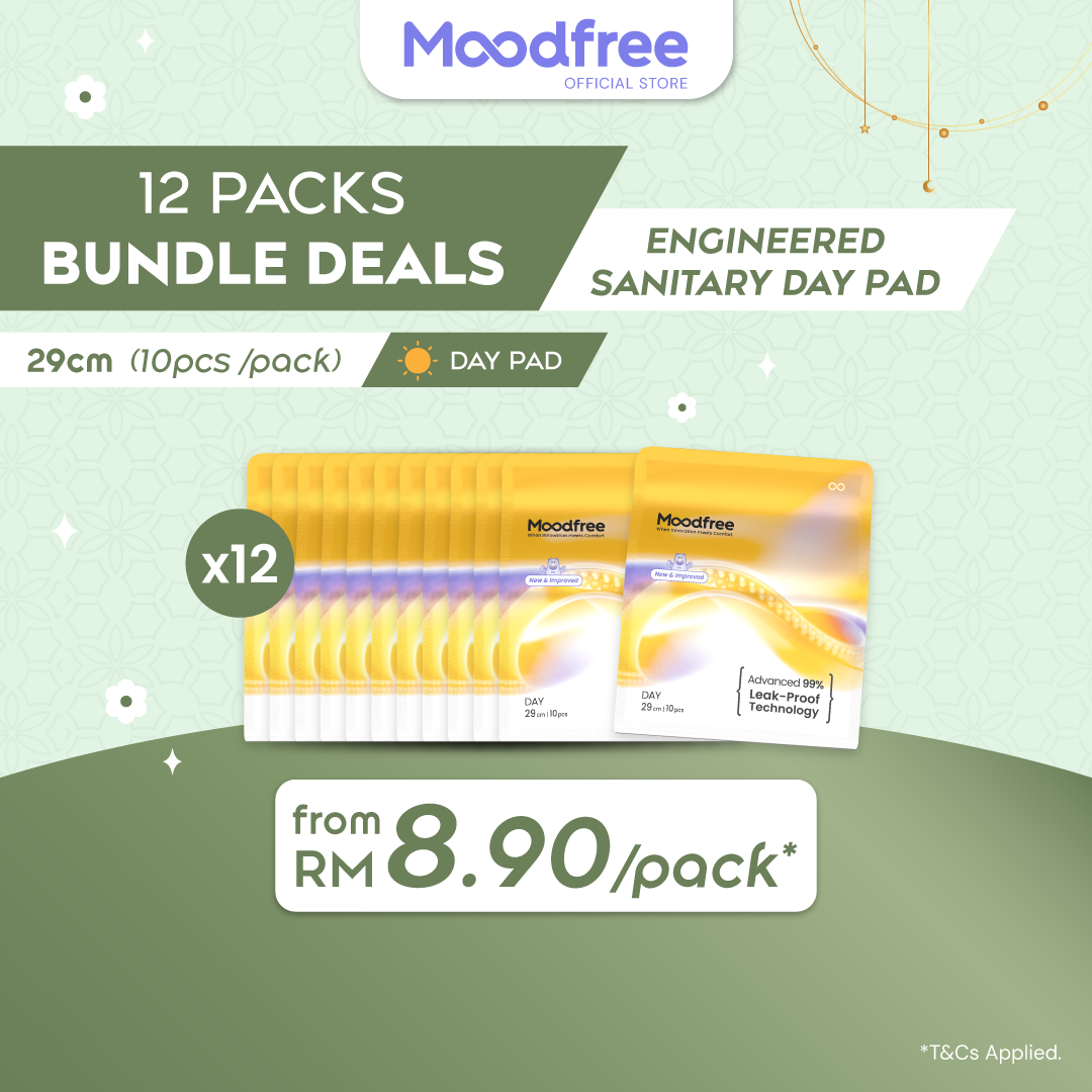 Moodfree Day Use Sanitary Pad 24cm / 29cm