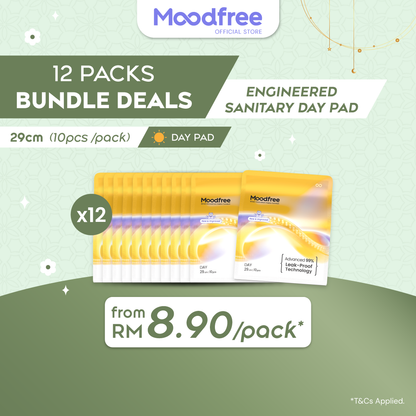 Moodfree Day Use Sanitary Pad 24cm / 29cm