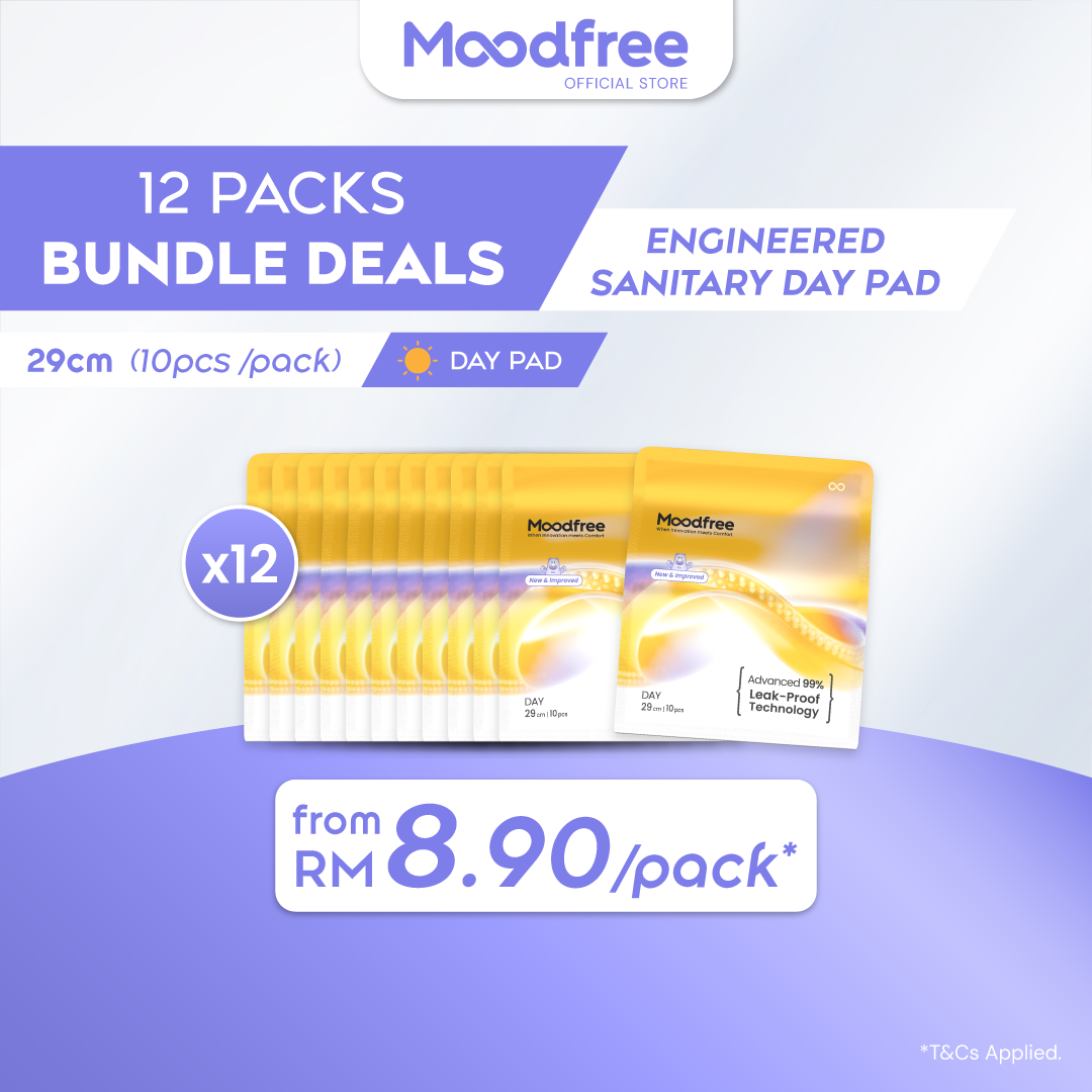 Moodfree Day Use Sanitary Pad 24cm / 29cm