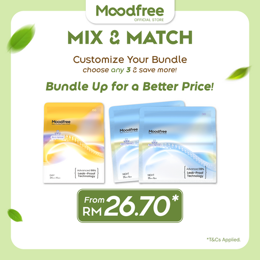 MIX & MATCH ANY 3 SANITARY PADS