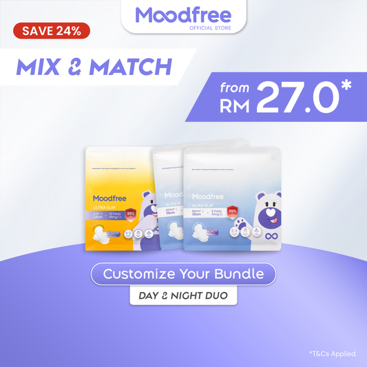MIX & MATCH ANY 3 SANITARY PADS