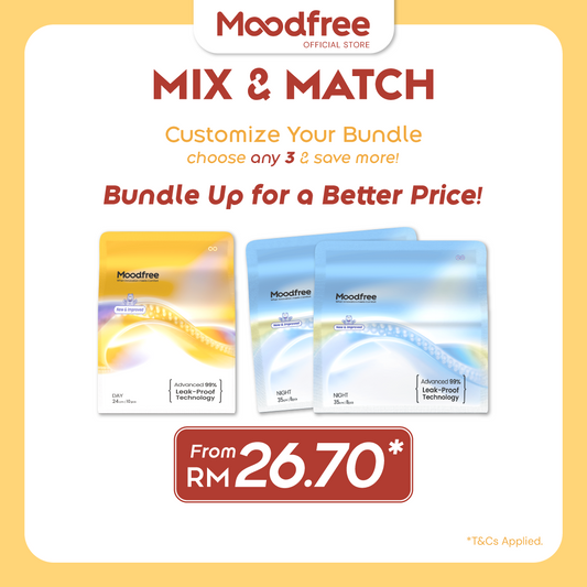 MIX & MATCH ANY 3 SANITARY PADS