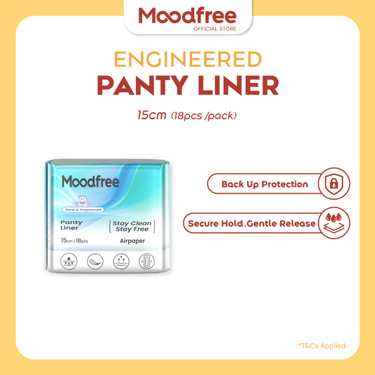 [PREORDER] Moodfree Engineered Panty Liner (18 pcs/pack)