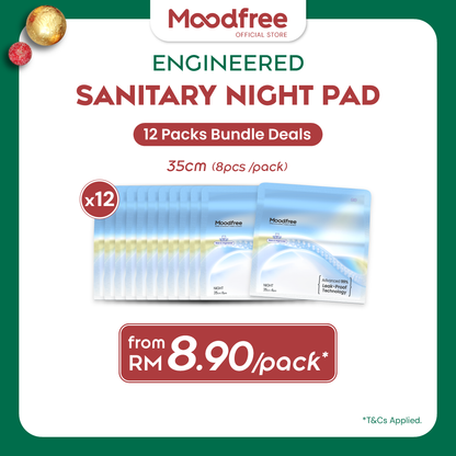 Moodfree Engineered Night Use Sanitary Pad