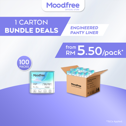 [1 Carton Bundle Deals] Moodfree Sanitary Pads