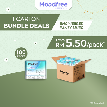 [1 Carton Bundle Deals] Moodfree Sanitary Pads