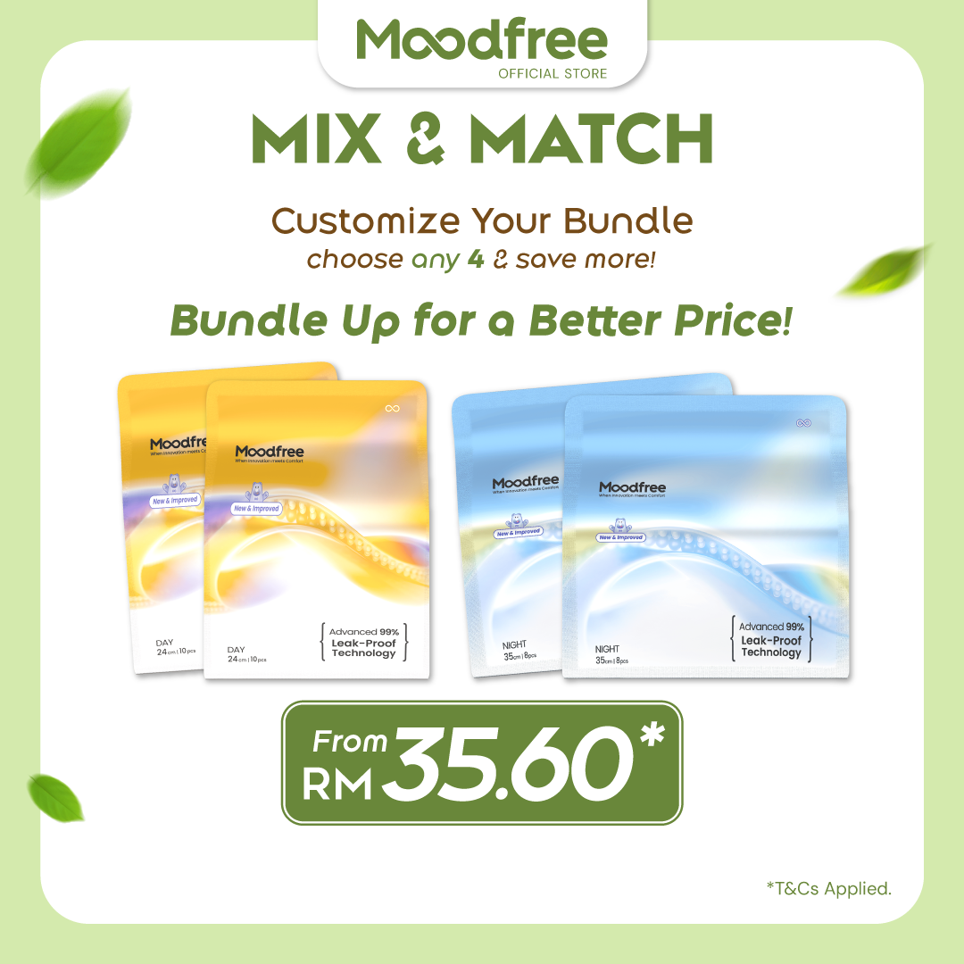 MIX & MATCH ANY 4 SANITARY PADS