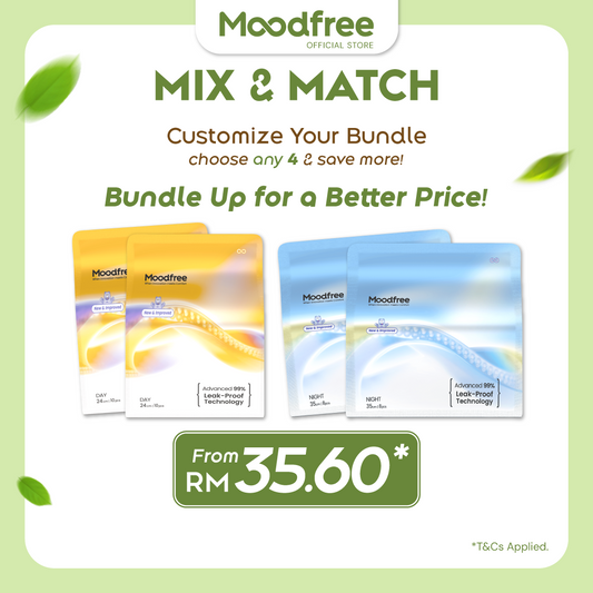 MIX & MATCH ANY 4 SANITARY PADS