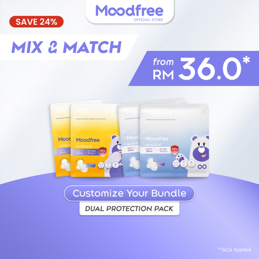 MIX & MATCH ANY 4 SANITARY PADS