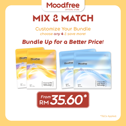 MIX & MATCH ANY 4 SANITARY PADS