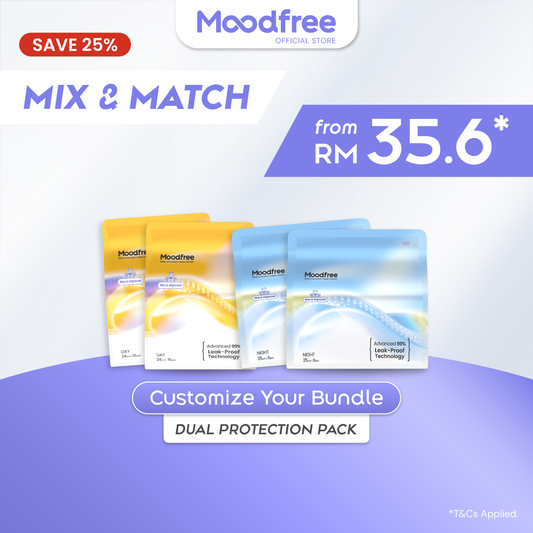 MIX & MATCH ANY 4 SANITARY PADS