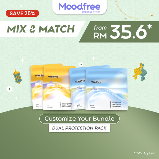 MIX & MATCH ANY 4 SANITARY PADS