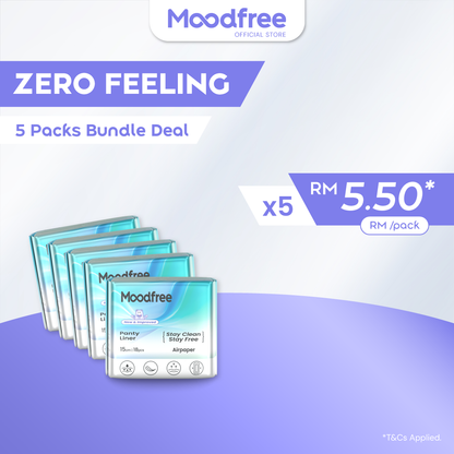 Moodfree Engineered Panty Liner (18 pcs/pack)