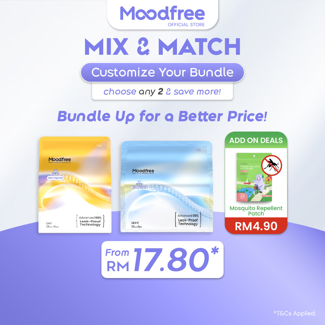 MIX & MATCH ANY 2 SANITARY PADS