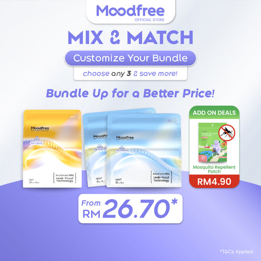 MIX & MATCH ANY 3 SANITARY PADS