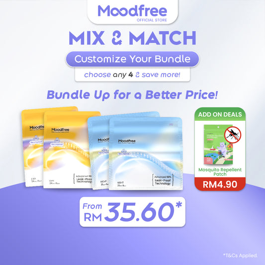 MIX & MATCH ANY 4 SANITARY PADS