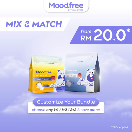MIX & MATCH ANY 2 SANITARY PADS