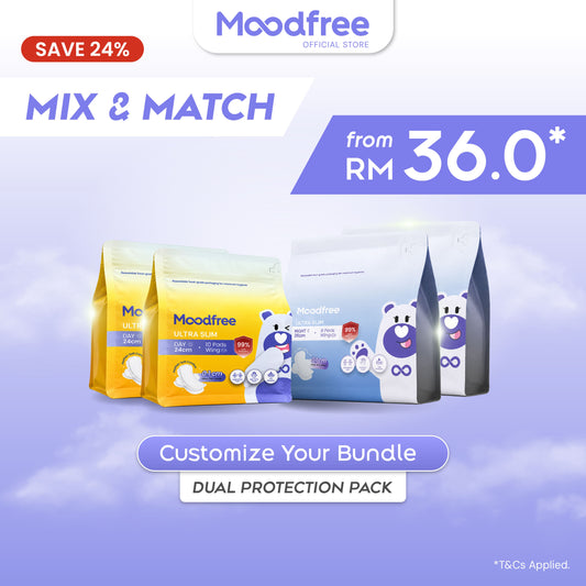 MIX & MATCH ANY 4 SANITARY PADS