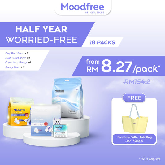 Half Year Worried-Free (Free Limited Edition Butter Tote Bag worth RM59.9)