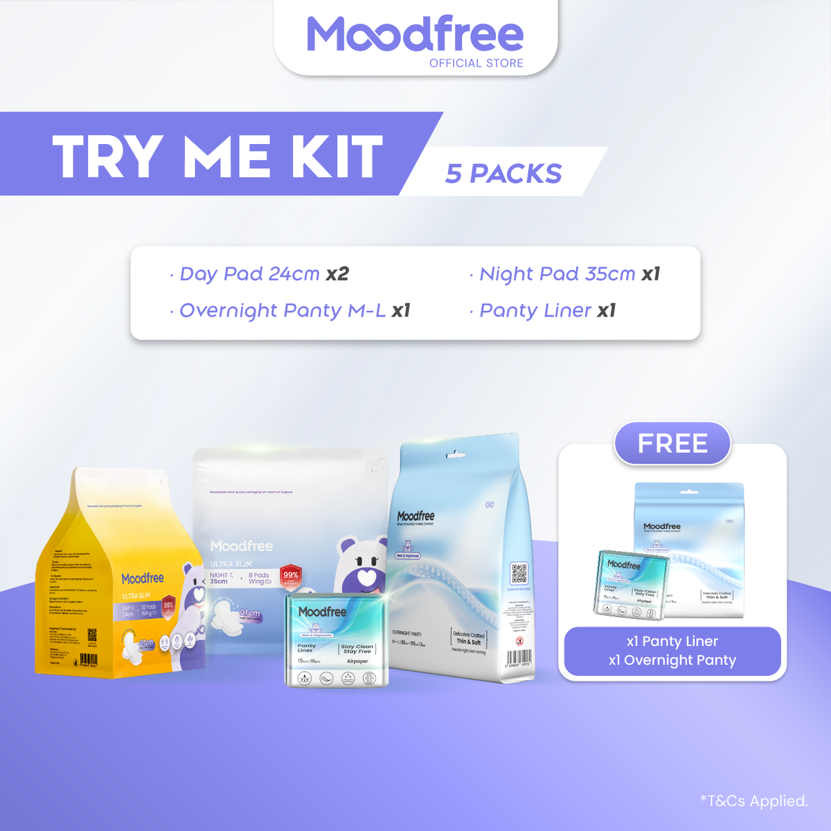 Moodfree Try Me Kit