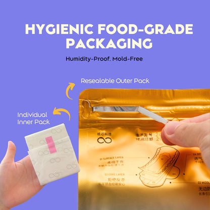 [FREE GIFT] Engineered Day Use Sanitary Pad Travel Pack 24cm