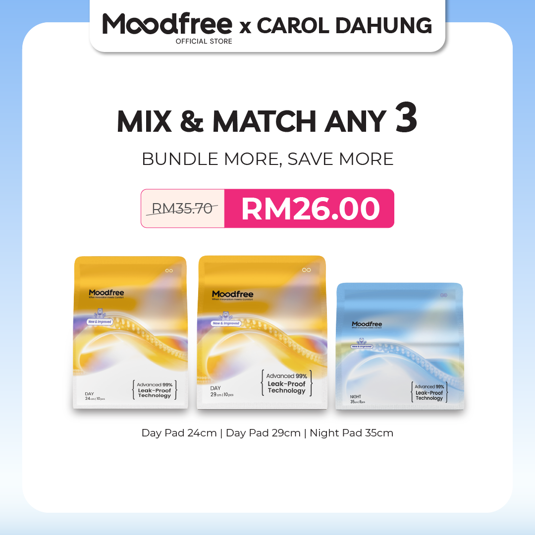 [CAROL DAHUNG] MIX & MATCH ANY 3 SANITARY PADS