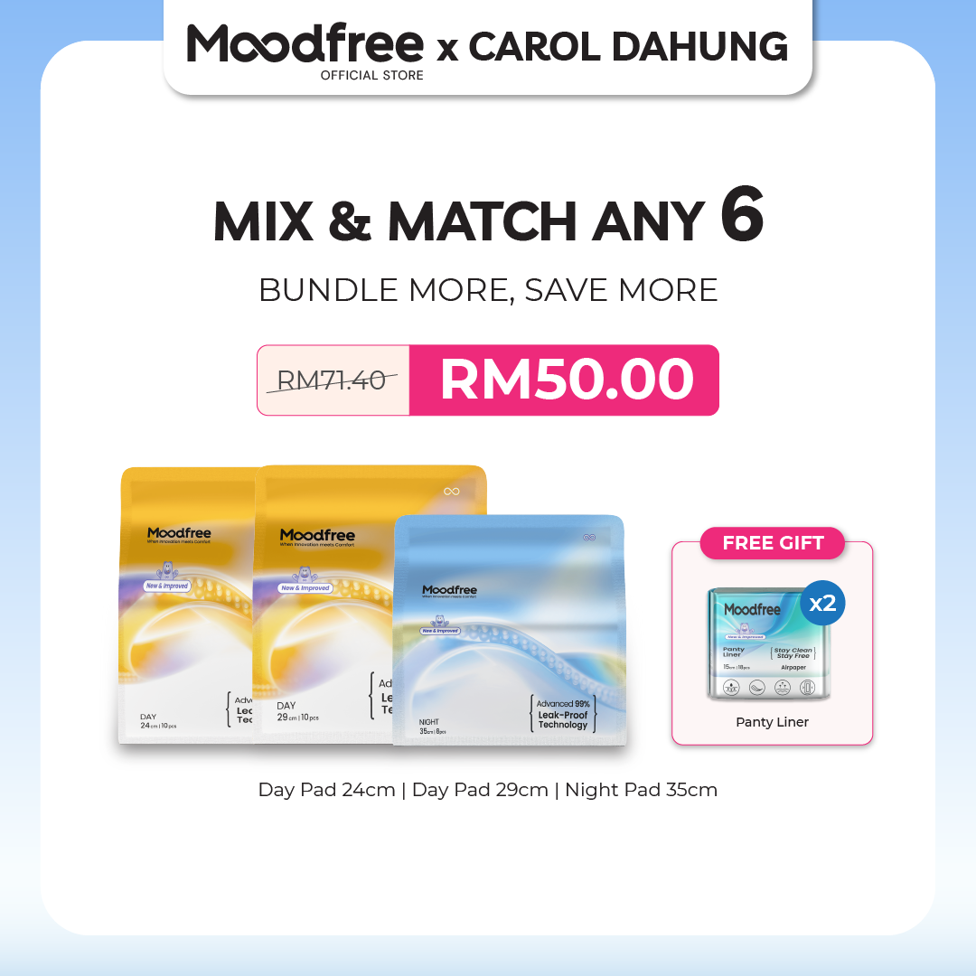[CAROL DAHUNG] MIX & MATCH ANY 6 SANITARY PADS