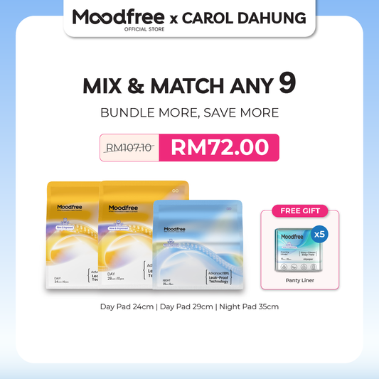 [CAROL DAHUNG] MIX & MATCH ANY 9 SANITARY PADS