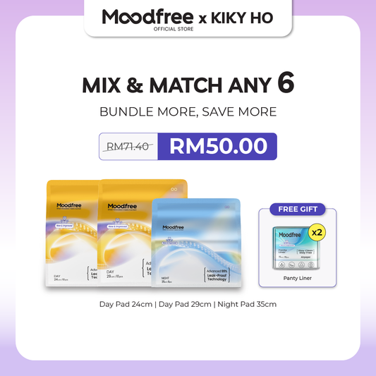 [KIKY HO] MIX & MATCH ANY 6 SANITARY PADS