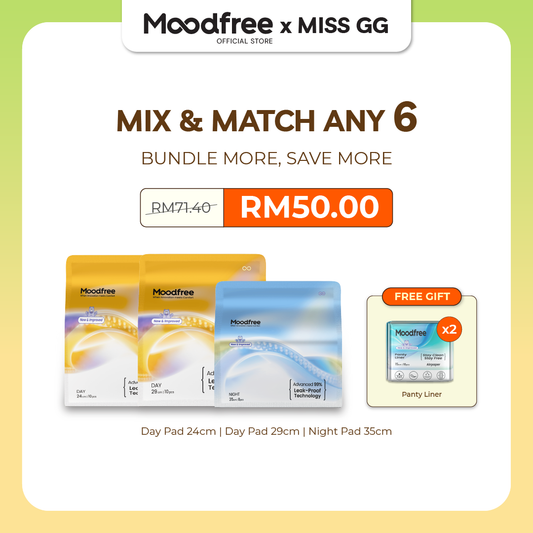 [MISS GG] MIX & MATCH ANY 6 SANITARY PADS