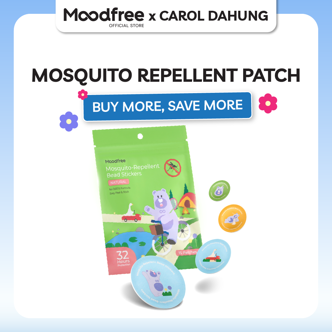[CAROL DAHUNG] MOODFREE Mosquito-Repellent Bead Stickers (15 patches/pack)