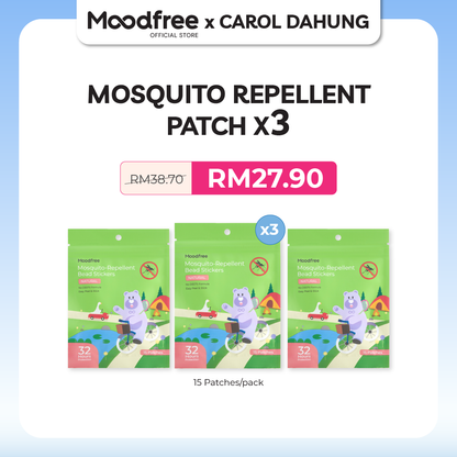 [CAROL DAHUNG] MOODFREE Mosquito-Repellent Bead Stickers (15 patches/pack)