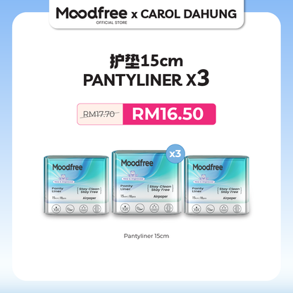 [CAROL DAHUNG] MOODFREE Engineered Pantyliner Bundle