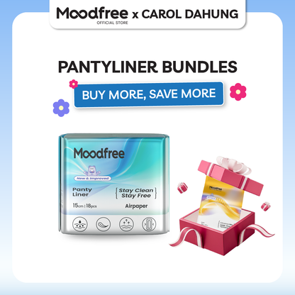[CAROL DAHUNG] MOODFREE Engineered Pantyliner Bundle
